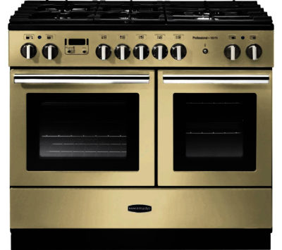 RANGEMASTER  Professional FX 100 Dual Fuel Range Cooker - Cream & Chrome